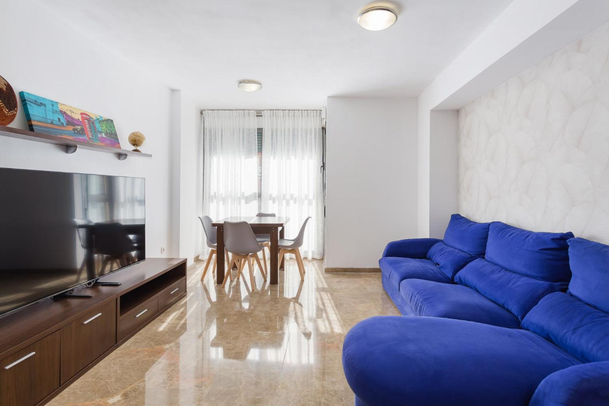Piso Familiar Cerca Del Centro, Ac Y Wifi Gratis Appartement Valencia Buitenkant foto